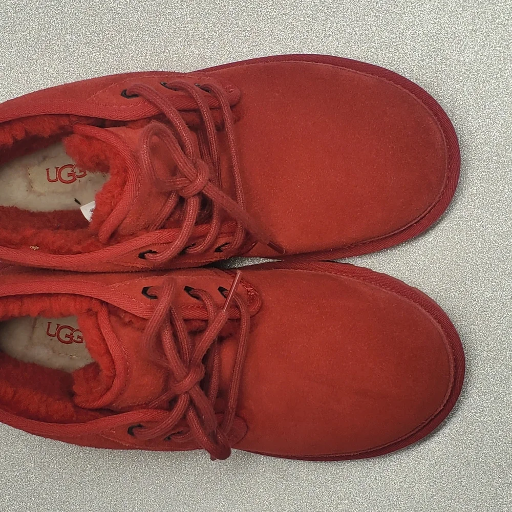 UGG SAMBA RED NEUMEL BOOTS NWOB - Picture 7 of 8